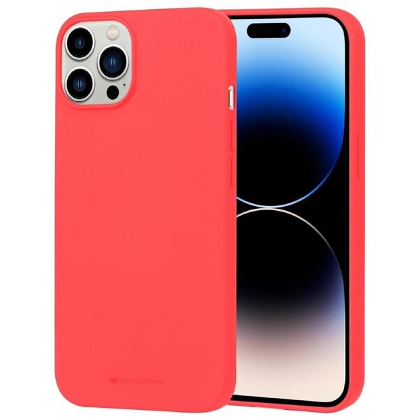 Goospery Soft Feeling Case For iPhone 14 Pro - Red