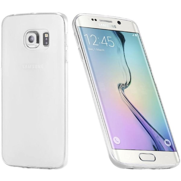 Ultra Slim TPU Gel Case For Galaxy S7 Edge - Clear