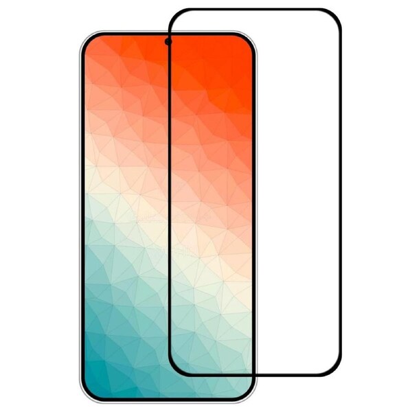 3D Full Cover Premium Tempered Glass For Galaxy S24+ Plus - Black