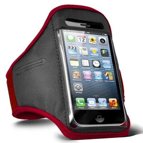 Sports Armband For iPhone 5 / 5S / SE 1st Gen - Red