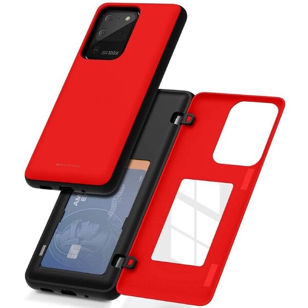 Mercury Magnetic Door Case For Galaxy S20 Ultra - Red