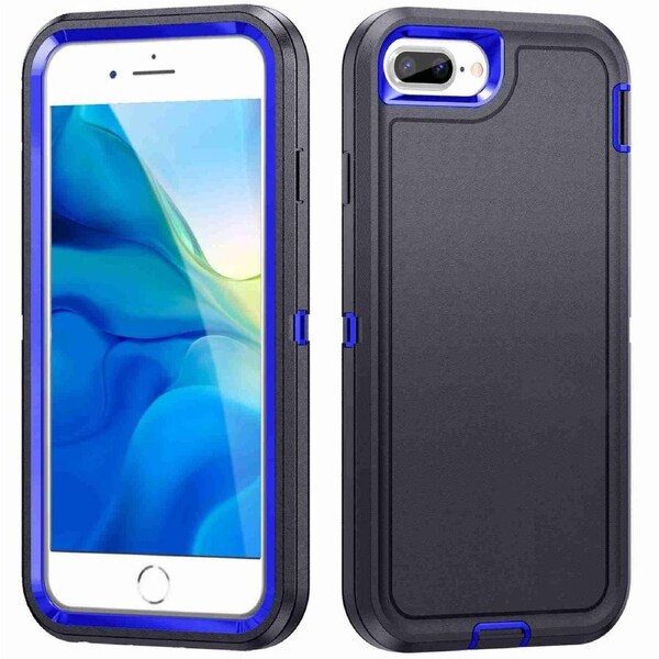Tradies Case For iPhone 7 / 8 Plus - Navy Heavy Duty Shockproof Defender Military Grade