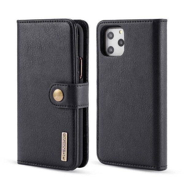 DG.Ming Wallet with Magnetic Case For iPhone 11 Pro Max - Black