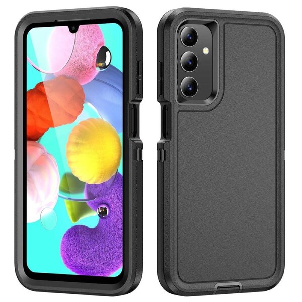 Tradies Case For Galaxy A15 5G - Black Heavy Duty Shockproof Defender Military Grade