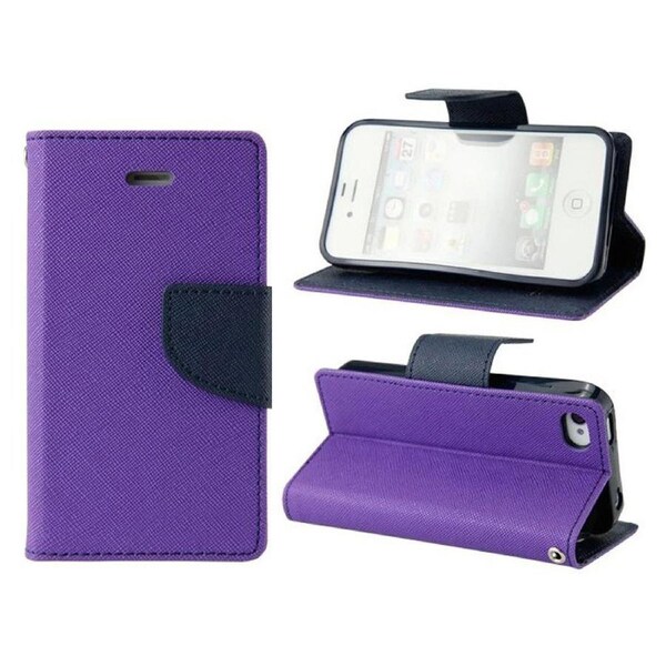 Mercury Fancy Diary Wallet For iPhone 5C - Violet