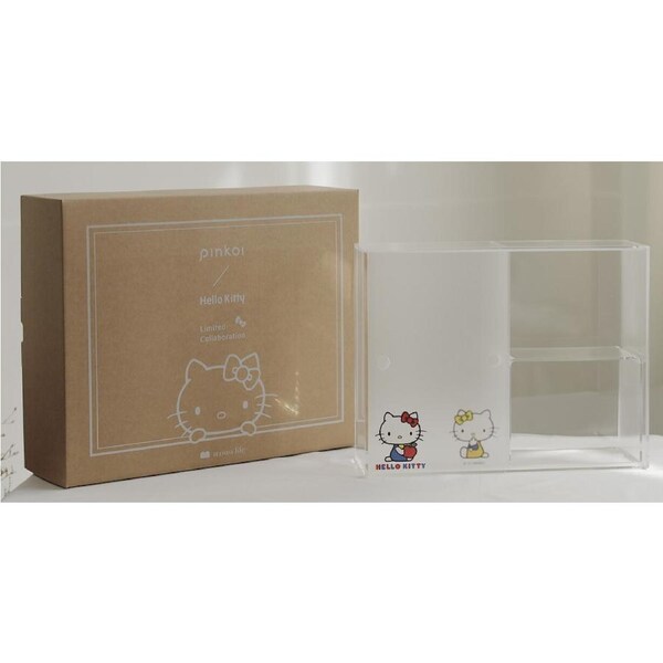 Moosy Life x Hello Kitty - Mist Sliding Door Dust Proof Storage Cabinet