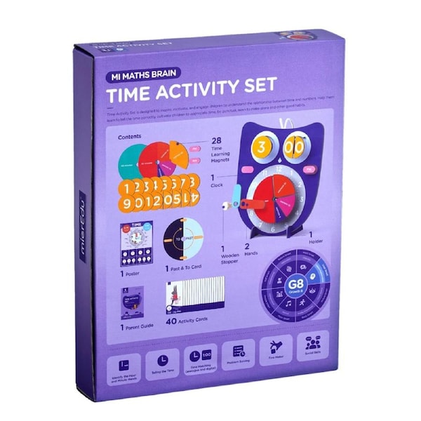 mierEdu - MI Maths Brain - Time Activity Set 1