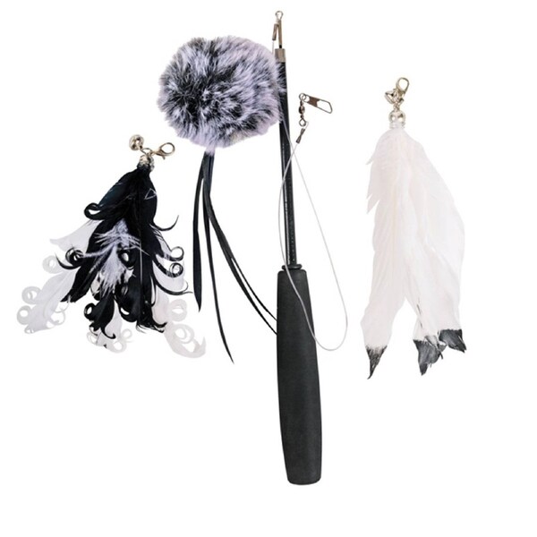 Lux & Bones Multi Sensory Cat Teaser Toy