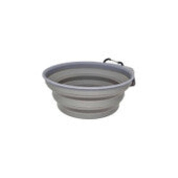 Lux & Bones - Collapsible Bowl Grey)