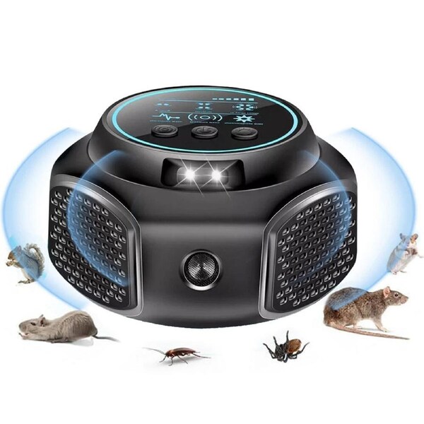 Ultrasonic Pest Repeller Electronic Home Indoor Rodent Insect Device