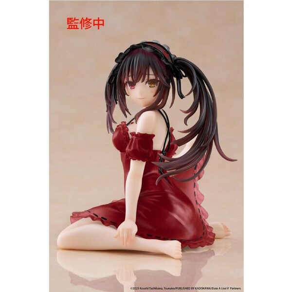 Date A Live V Desktop Cute Figure Kurumi Tokisaki (Nightwear Version) (re-run)