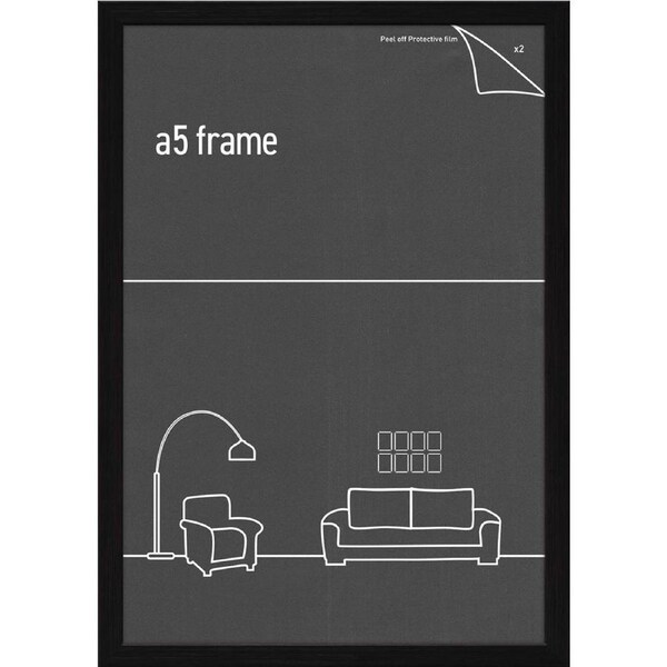 A5 Classic Frame Black