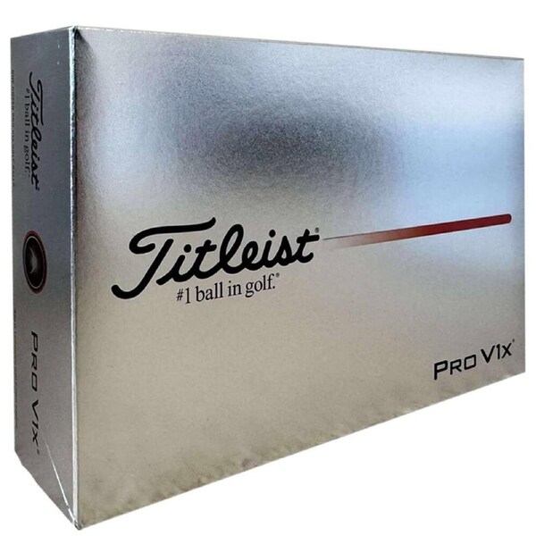 2025 Titleist Pro V1x White Golf Balls 1 Dozen