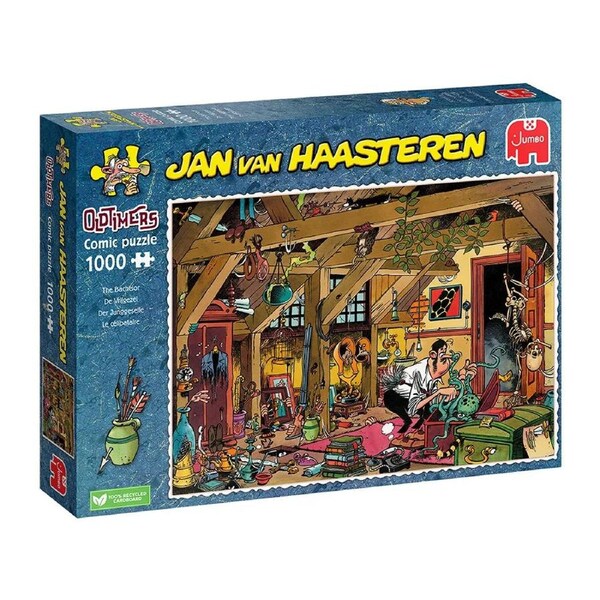 Jumbo JvH Oldtimers Comic The Bachelor 1000pc Jigsaw Puzzle