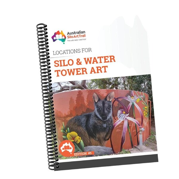 Locations For Silo & Water Tower Art Guide by Australian Silo Art Trail