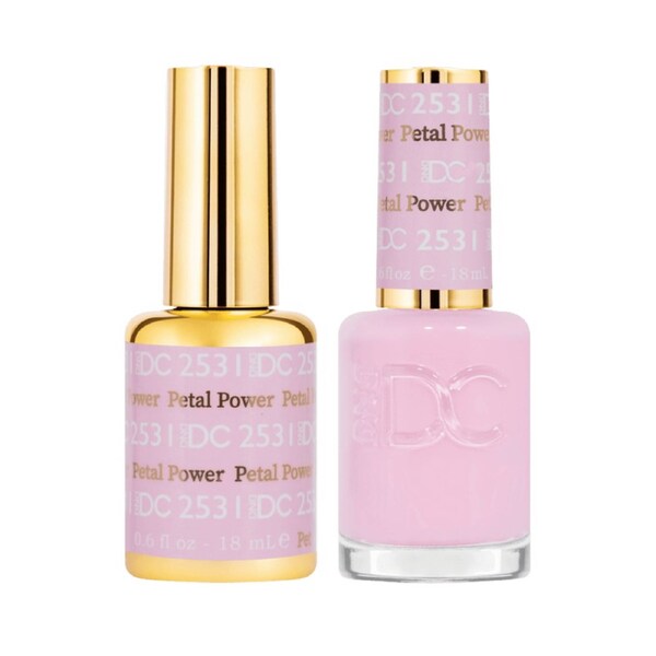 DND 2531 Petal Power - DC Free Spirit Collection Gel & Lacquer Duo 18ml