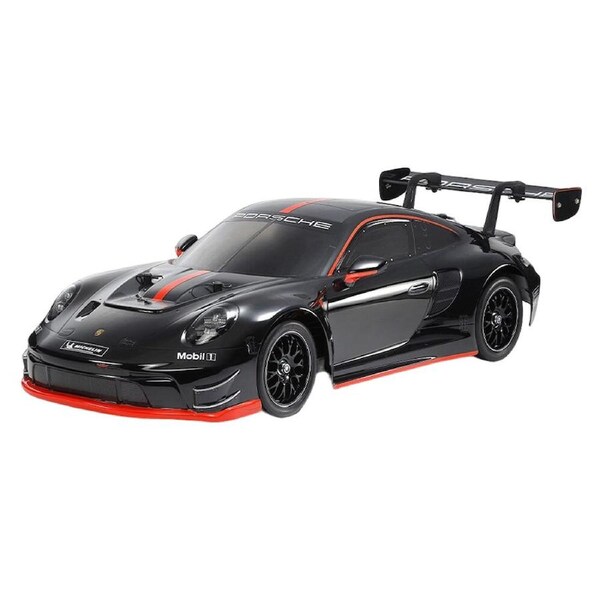 Tamiya 1:10 Scale Porsche 911 GT3R 992 Black Painted Body TT-02 RC Model Kit