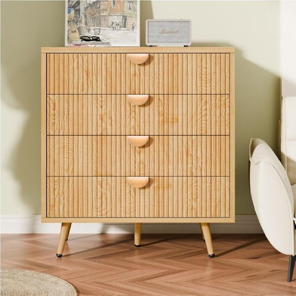 ALFORDSON 4 Chest of Drawers Dresser Tallboy Wood
