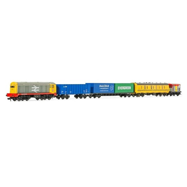 Hornby 1:76 Scale Freightmaster Train Model Set Toy