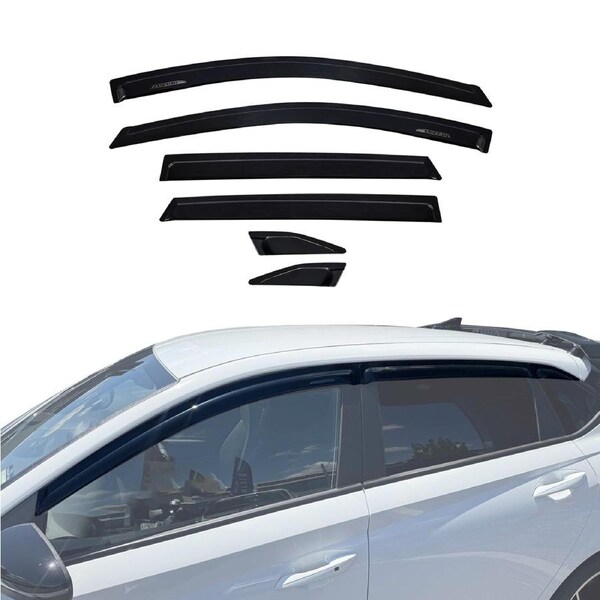Luxury Weather Shields for Hyundai I20 Hatch 2021-Onwards