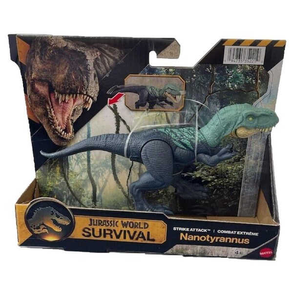 Jurassic World Survival Strike Attack Nanotyrannus Action Figure
