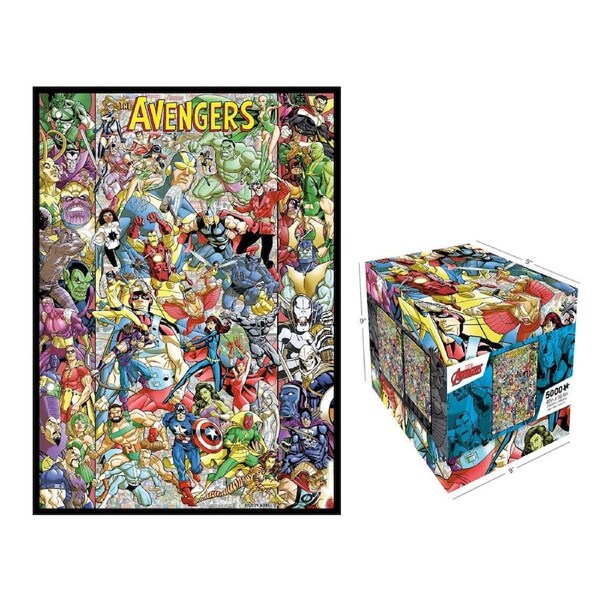 Aquarius Marvel Avengers 60th Anniversary 5000 Piece Puzzle