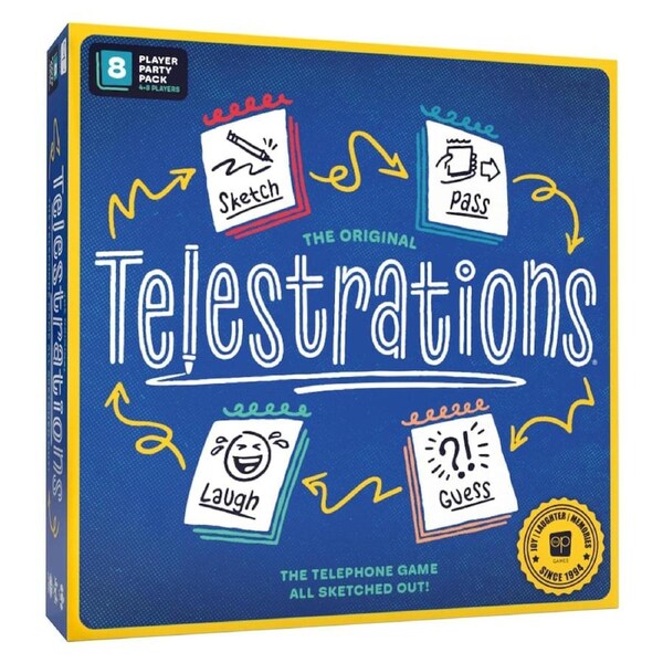 Telestrations 8 Player Party Pack Board Game
