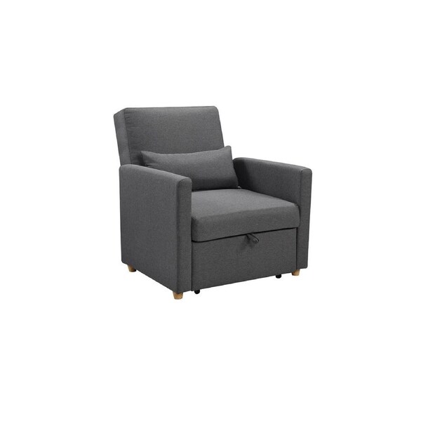 Foret 1/2 Seater Pull Out Sofa Bed Lounge Adjustable Couch Furniture Recliner 1 Seater