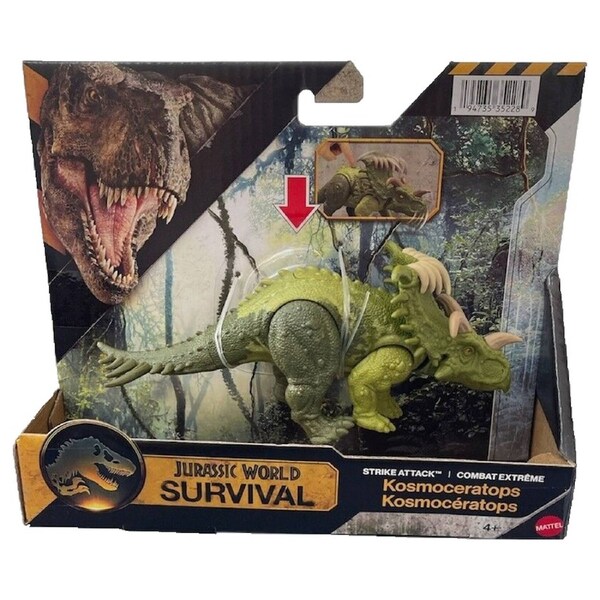Jurassic World Survival Strike Attack Kosmoceratops Action Figure