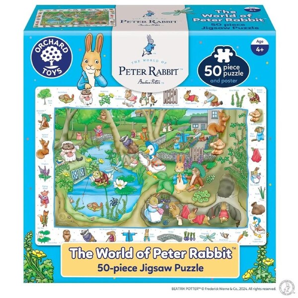 Orchard Toys - Peter Rabbit™ The World of Peter Rabbit™ jigsaw puzzle 50 Pieces