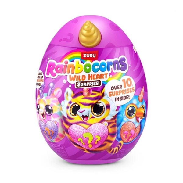 Zuru Rainbocorns Sparkle Wild Heart Surprise Series 1 Soft Toy - 3y+ Assorted