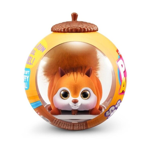 Zuru Pet's Alive Scurry n Squirrel Soft Toy Plush Kids/Children - 3y+ Assorted