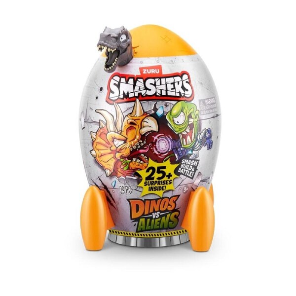 Zuru Smashers Dino vs Alien Rocket Miniatures Kids/Children - 5y+ Assorted