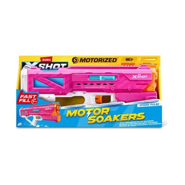 Zuru Xshot Fast Fill Motor Soakers Hydra Pulse Water Gun Kids/Children - 8y+