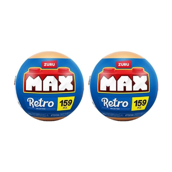 2PK Zuru Max Premium Retro Series 2 Guitar & Amp Miniatures Kids/Children - 8y+