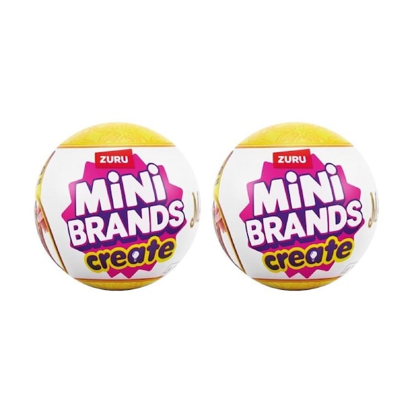 2PK Zuru Mini Brands Masterpieces Series 1 Miniatures Kids/Children - 3y+