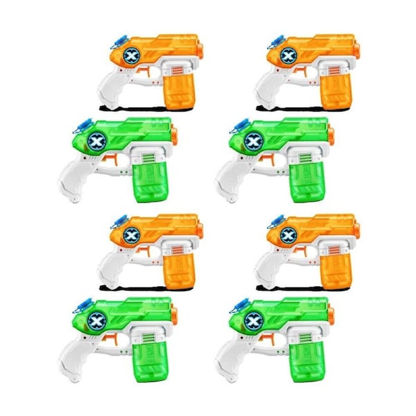 4x 2pc Zuru Xshot Water Blaster Stealth Soaker Gun Kids/Children - 4y+