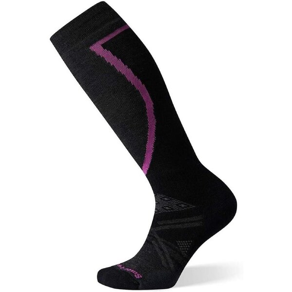 Smartwool Women's Phd Wool Ski Snow Socks - Black S