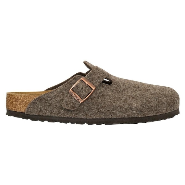 Birkenstock Unisex Boston Wool Regular Fit Clogs Cacao (EU 38-43) 40