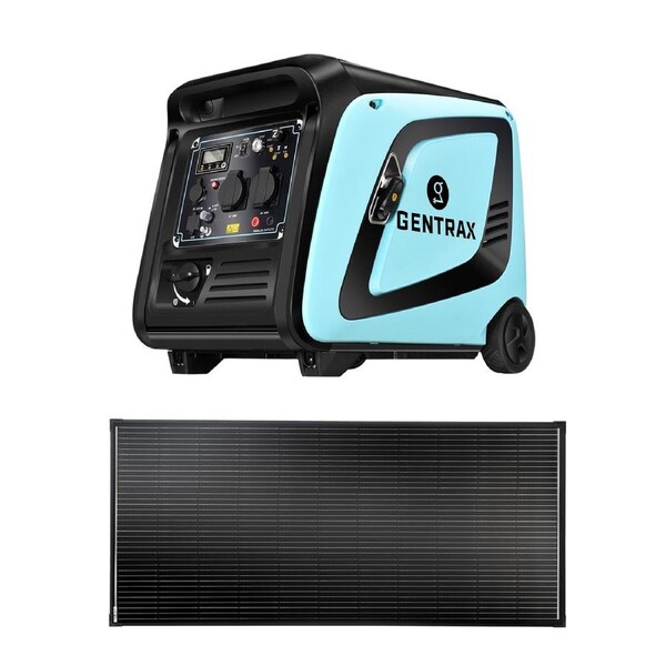 GENTRAX 4.2KW Inverter Generator + 200W Solar Panel