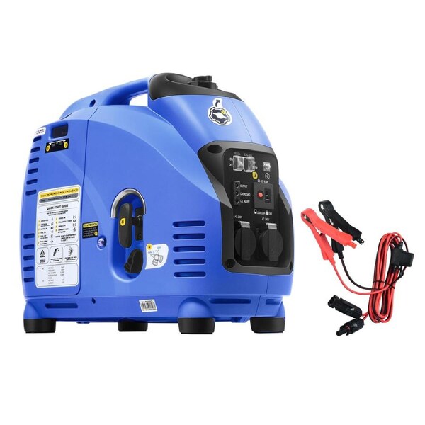 GENTRAX 3.5KW Inverter Generator + MC4-Alligator Clip Cable