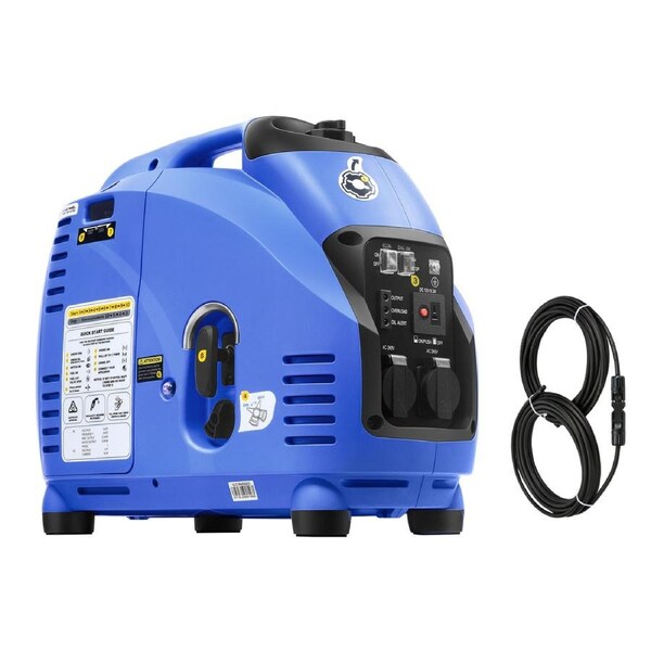 GENTRAX 3.5KW Inverter Generator + MC4 Cable