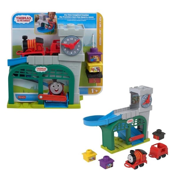 Thomas and Friends My First Knapford Station Train Set James Ramp Tunnel Play 2+