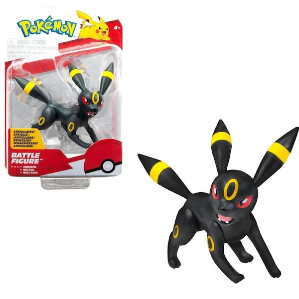 Battle Figure Pack Umbreon 5cm PVC Collectible Figure Toy for Kids Ages 4 +
