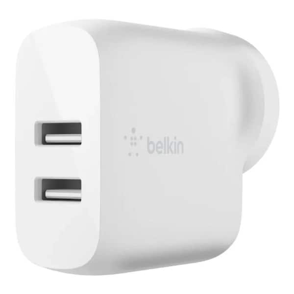 Belkin BOOSTCHARGE Dual USB-A Wall Charger 24W