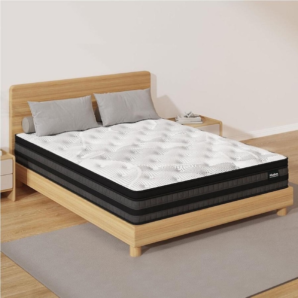 Alfordson Mattress 22cm Bonnell Spring Euro Top Double