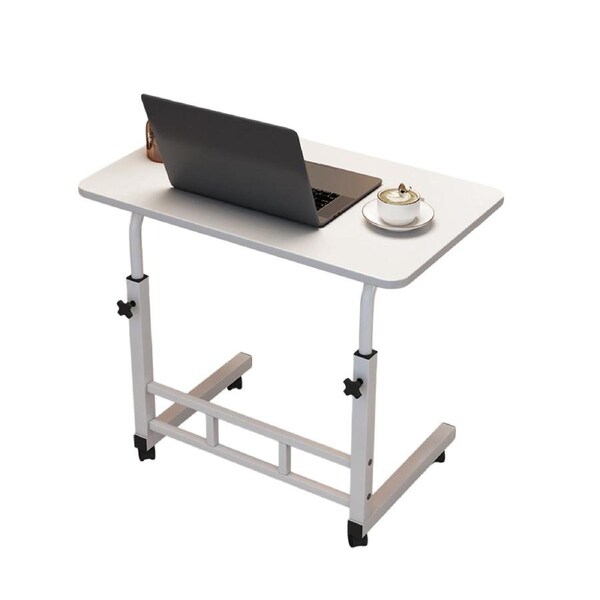 Laptop Desk Adjustable Height Mobile Side Table Ergonomic Design Stable Durable