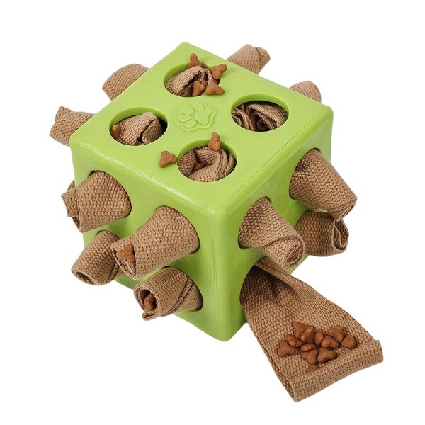 Dog Puzzle Toy Chew Resistant Interactive Treat Dispensing Mental Stimulation