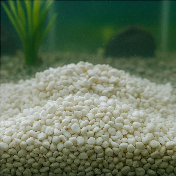 Showmaster 4-6mm Snow White Pebbles 5kg