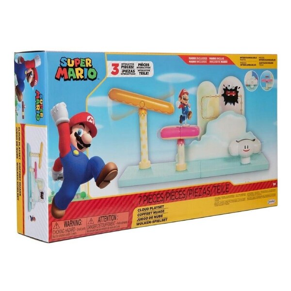 Nintendo Super Mario 2.5" Cloud Playset